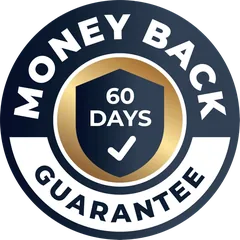 Money back, 60 days badge
