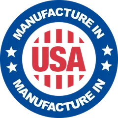 Manufacture in USA badge
