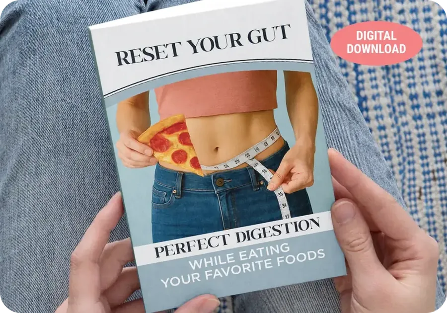 Cover of the ebook Reset Your Gut: Perfect Digestion While Eating Your Favorite Foods