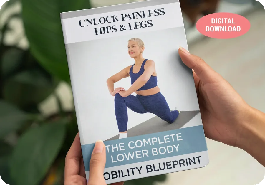 Cover of the ebook Unlock Painless Hips & Legs: The Complete Lower Body Mobility Blueprint
