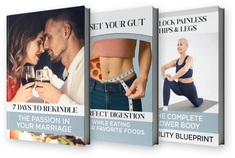 Covers of the three FemiCore bonus ebooks side by side